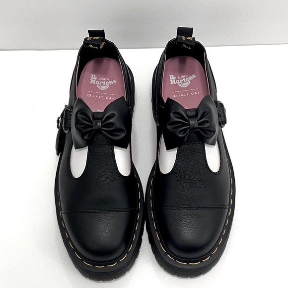 NEW DR MARTENS BETHAN LAZY OAF PLATFORM LEATHER MARY JANES LIMITED EDITION ! - Picture 7 of 10